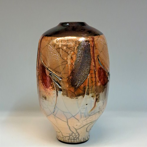 #230762 Raku Glitter Pot $42 at Hunter Wolff Gallery